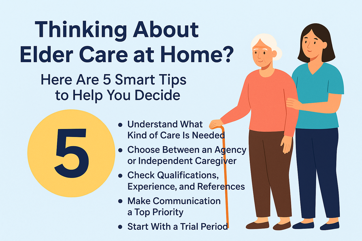 Elder care at home